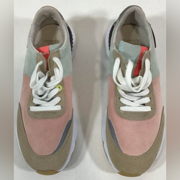 Sorel Kinetic Lite Lace Natural Tan Women's Sneakers Size 7 NWOT MSRP $119.95 - Picture 4 of 8